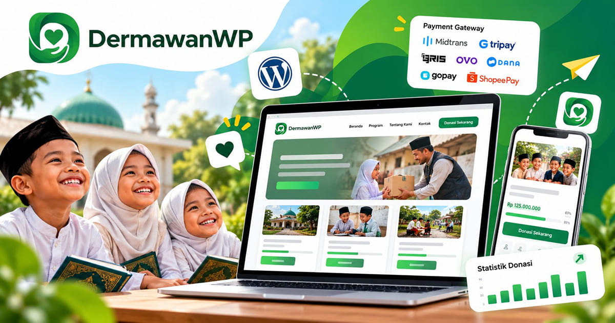 Plugin Donasi WordPress Terbaik dan Terlengkap Untuk Yayasan